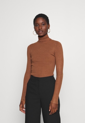 Pulls Anna Field TURTLE NECK Marron Femme | CYG-1038924